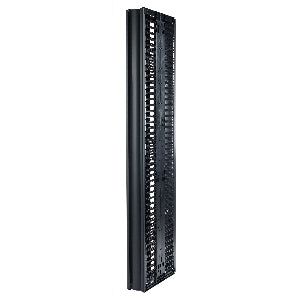 Valueline, Vertical Cable Manager for 2 & 4 Post Racks, 84"H X 6"W, Double-Sided with Doors AR8725