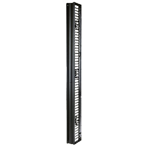 Valueline, Vertical Cable Manager for 2 & 4 Post Racks, 96"H X 6"W, Single-Sided with Door AR8728