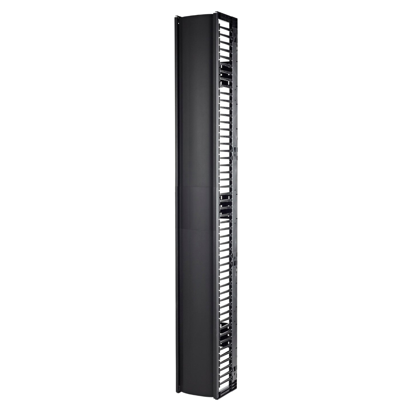 Valueline, Vertical Cable Manager for 2 & 4 Post Racks, 96"H X 12"W, Single-Sided with Door AR8768