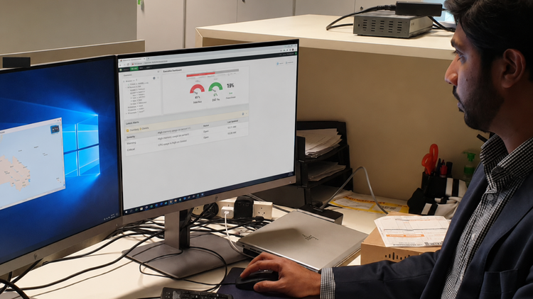 Data centre monitoring and security