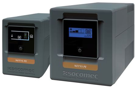 Socomec NETYS PE Single Phase UPS System 850VA / 480W NPE-0850