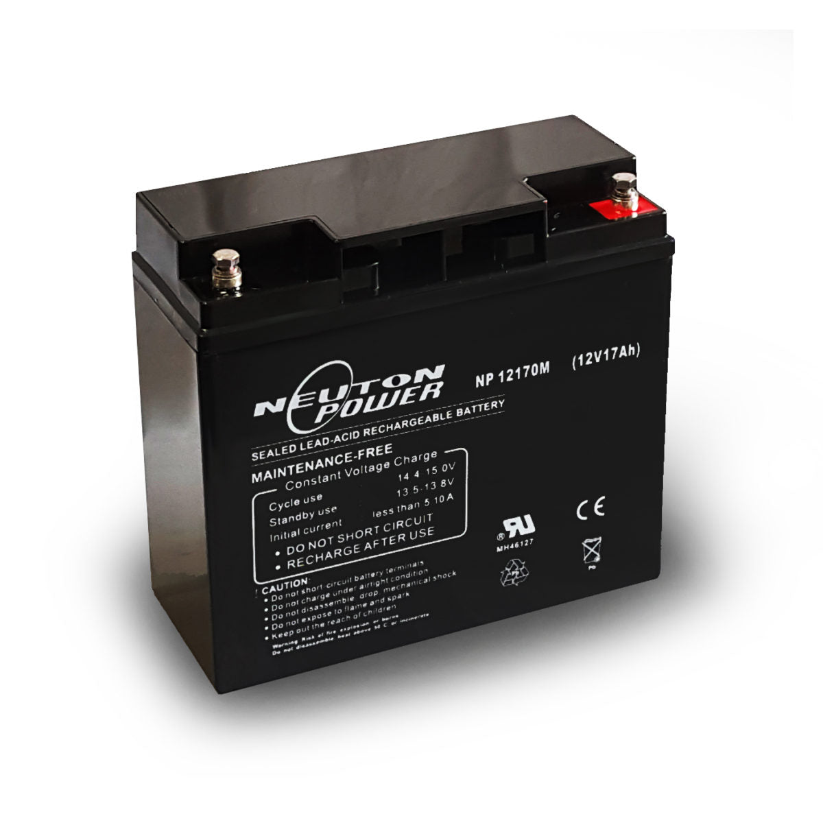 Powerware Solutions Neuton Power AGM 12V 17AH - NP12170 (x4) - NP12170F2X4-POWERWARE-5125 ...
