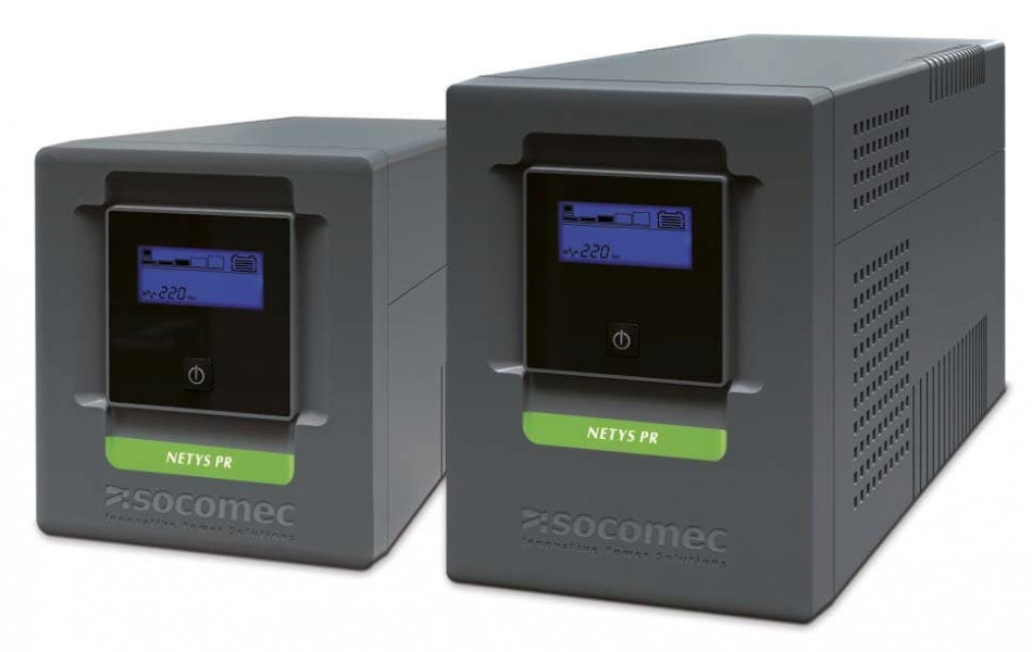 Socomec NETYS PR Mini Tower Single Phase UPS System 2000VA / 1400W NPR-2000-MT