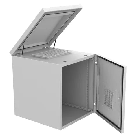 Certech 12RU 600mm Deep Outdoor wall mounted rack IP45 Rated NRODW12600FK