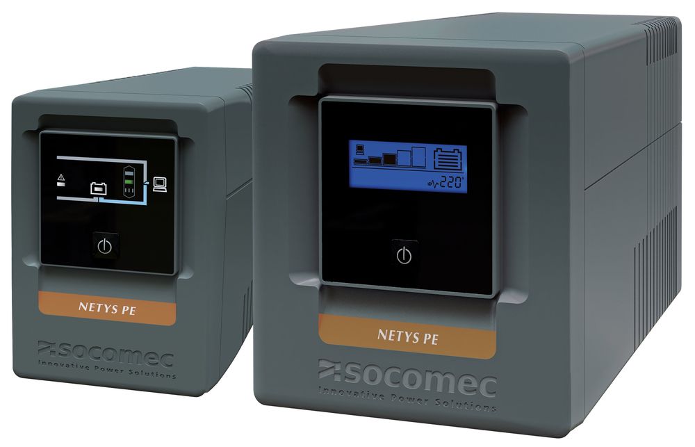 Socomec NETYS PE Single Phase UPS System 600VA / 360W NPE-0650