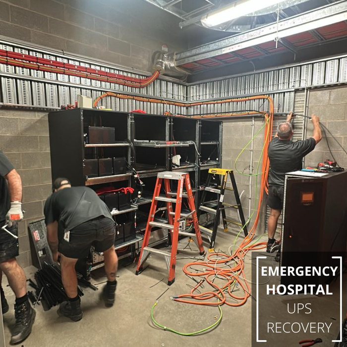 Emergency Hospital UPS Recovery Case Study