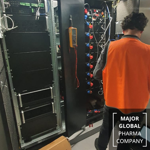 Major global pharmaceutical company — Vertiv APM 250kVA modular UPS