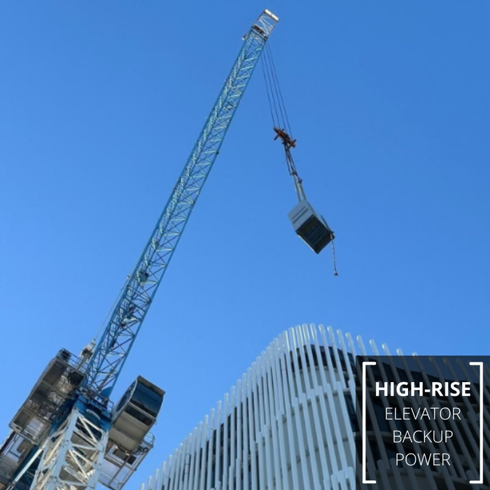 Brisbane High-Rise Elevator Backup Power
