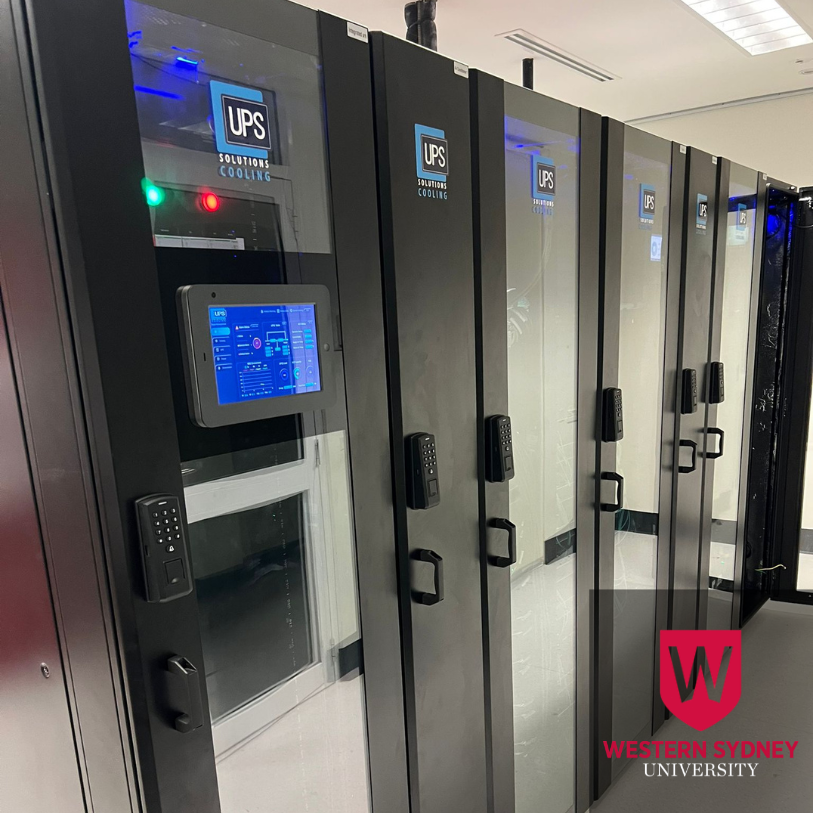 Micro data centre built by UPS Solutions for Western Sydney University's brain-scale AI supercomputer