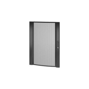 NetShelter SX 18U 600mm Wide Perforated Curved Door Black AR7061