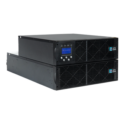 UPS Solutions XRT6 Online UPS 10KVA with 10 Year Design Life Batteries as Standard - 230V Rack/Tower 6U w/ Long Life Battery, SNMP Network Card + Surge Protection Device - XRT6-10000L