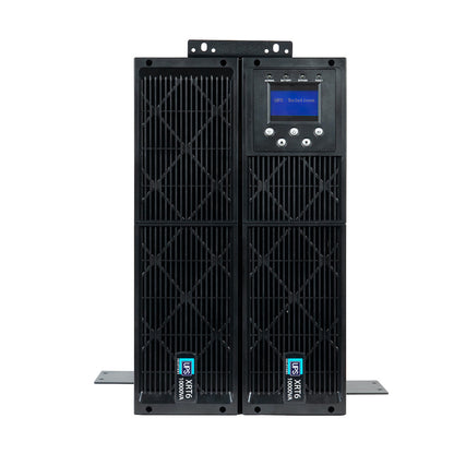 UPS Solutions XRT6 Online UPS 10KVA with 10 Year Design Life Batteries as Standard - 230V Rack/Tower 6U w/ Long Life Battery, SNMP Network Card + Surge Protection Device - XRT6-10000L