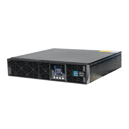 UPS Solutions XRT6 Online UPS 1.5KVA with 10 Year Design Life Batteries as Standard - 230V Rack/Tower 2U w/ long Life Battery - XRT6-1500L