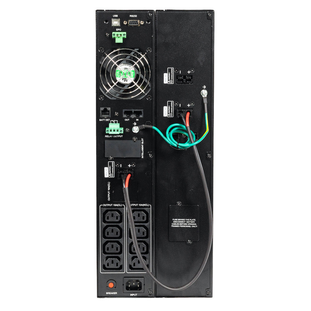 UPS Solutions XRT6 Online UPS 1.5KVA with 10 Year Design Life Batteries as Standard - 230V Rack/Tower 2U - UPSXRT6-1500L