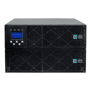 UPS Solutions XRT6 Online UPS 10KVA with 10 Year Design Life Batteries as Standard - 230V Rack/Tower 6U w/ Long Life Battery, SNMP Network Card + Surge Protection Device - XRT6-10000L