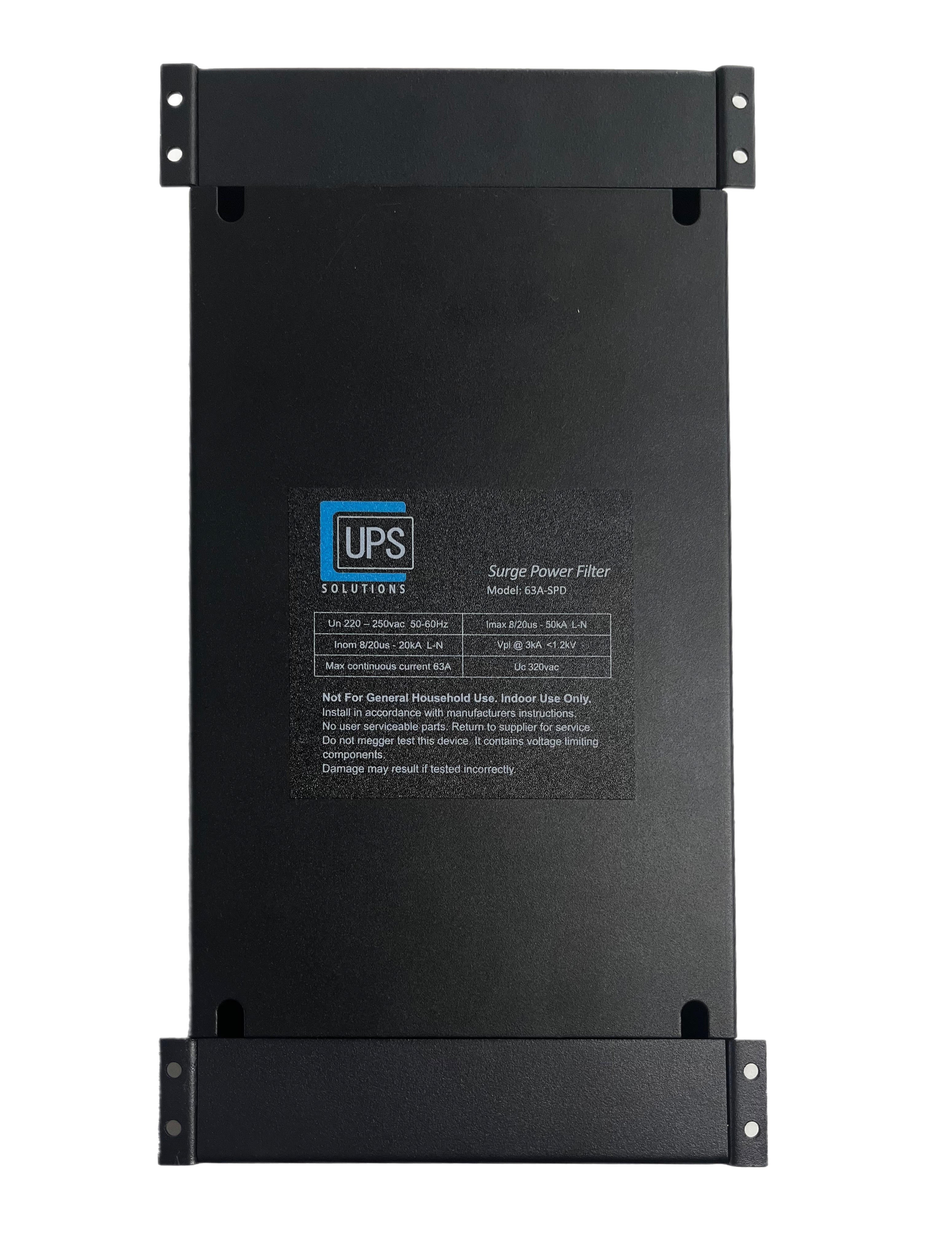 UPS Solutions Single Phase Surge Filters 63A 63A-SPD
