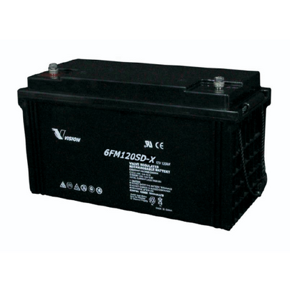 Vision FM SERIES - 6FM120S-X - 12V 120AH 6FM120S-X