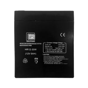 UPS Solutions 6HDR5 Battery - 12V 5.0AH - 6HDR5