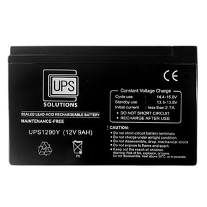 UPS Solutions 6HDR9 Battery - 12V 9.0AH - 6HDR9