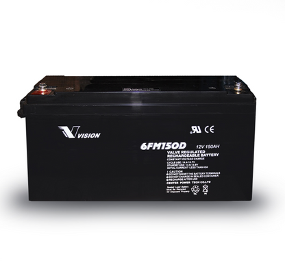 Vision 6FM150D 10YRS DEEP CYCLE BATTERY 6FM150D