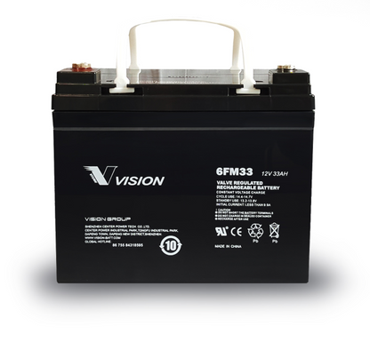 Vision 6FM33D 10YRS DEEP CYCLE BATTERY 6FM33D