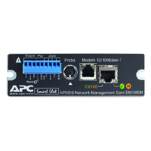 UPS Network Management Card w/ Environmental Monitoring & Out of Band Management AP9618