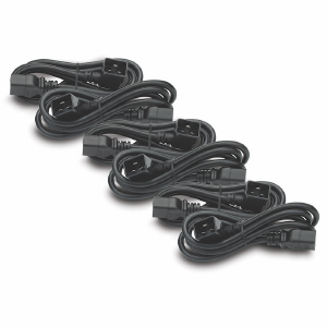 APC Power Cord Kit (6 ea), C19 to C20 (90 degree), 1.8m AP98896F