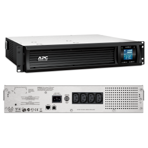 APC Smart-UPS 1000VA, Rack Mount, LCD 230V with SmartConnect Port SMC1000I-2UC