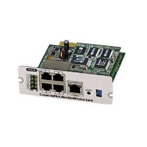 X-Slot ConnectUPS SNMP/Web Adaptor CONNECTUPSX