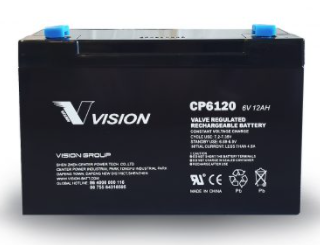 CSB CP Series - CP6120 - 6V 12AH Battery CP6120