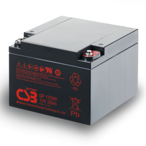 CSB GP Series - GP12260- 12V 26AH Battery GP12260