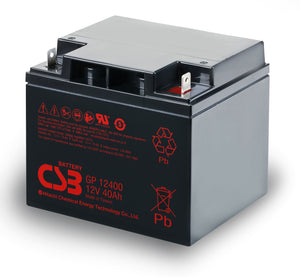 CSB GP Series - GP12400 - 12V 40AH Battery GP12400