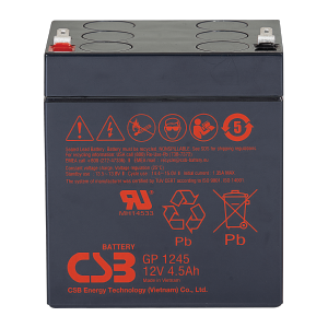 CSB GP Series - GP1245 - 12V 4.5AH Battery GP1245