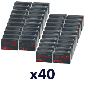 Vertiv/Liebert GXT2 10000 TOWER EXT. BATTERY UPS Batteries GP1272F2X40