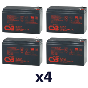 Powerware 5119 1000 UPS Batteries GP672F2X4-POWERWARE-5119-1000