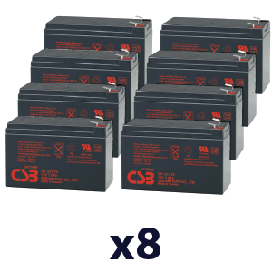 Liebert GXT3000RT-230 UPS Batteries GP1272F2X8