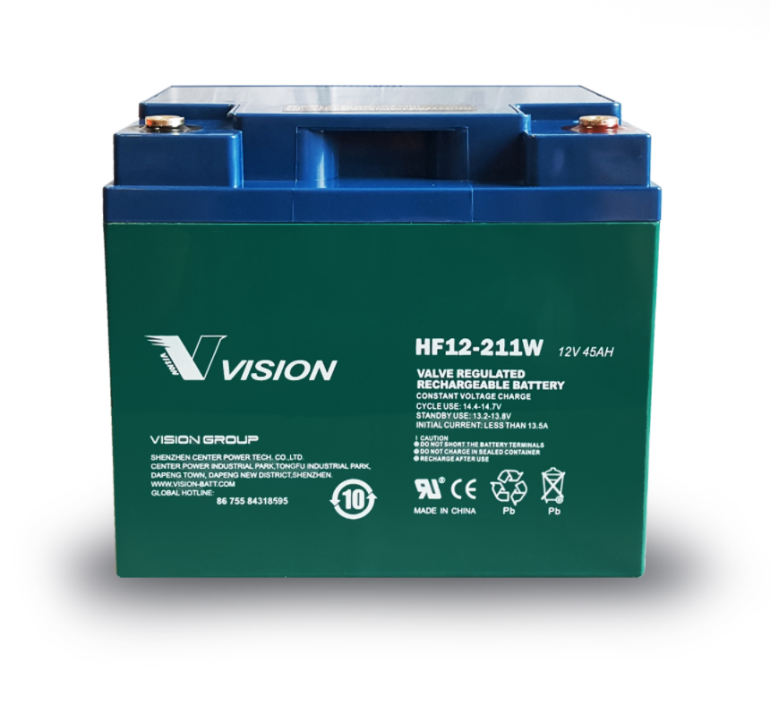 Vision - HF12-211 - HIGH RATE 10 YR BATTERY 12V HF12211