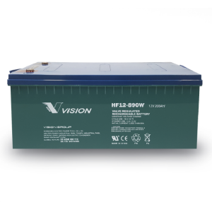 Vision - HF12-890 - HIGH RATE 10 YR BATTERY 12V HF12890W-X