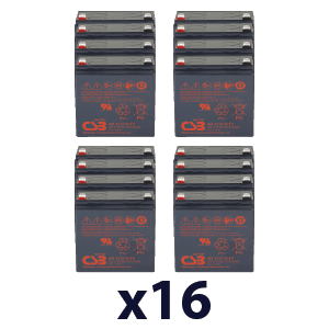 AEG Protect B 3000 External Battery UPS Batteries HR1221WF2X16-B3000EB