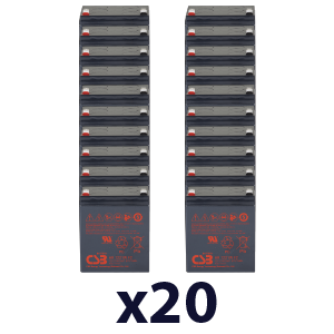 COMPAQ R5500XR UPS Batteries - HR1221W(x20) HR1221WF2X20-COMPAQ-R5500XR