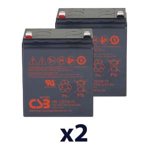 HR1221WF2 Battery, Pack of 2 HR1221WF2X2