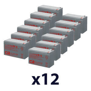 Vertiv/Liebert GXT2 6KVA EXT. BAT.CAB. 144V UPS Batteries HR1234WF2X12