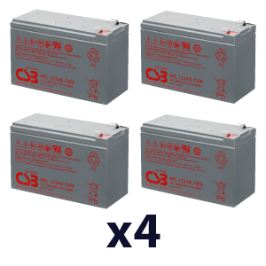 Powerware 9125 1250 UPS Batteries HR1234WF2X4-POWERWARE-9125-1250