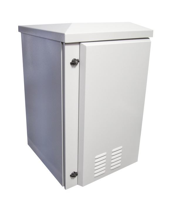 9RU 400mm Deep Outdoor wall mounted rack IP45 Rated NRODW9400FK