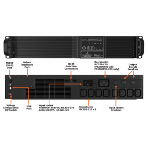 Emerson PSI XR - 1500VA/1350W Rack Tower UPS PS1500RT3-230XR