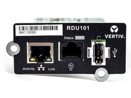 Vertiv Liebert Intellislot RDU101 Communications Card IS-RDU101