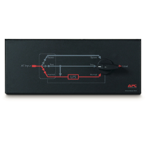 Service Bypass Panel- 230V; 100A; MBB; Hardwire input; IEC-320 output- (8) C13 (2) C19 SBP10KRMI4U