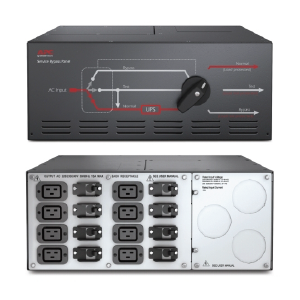 APC Service Bypass Panel 230V 125A HW input IEC-320 output (8) C19 SBP20KRMI4U