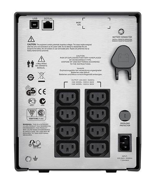 APC - Schneider APC Smart-UPS C 1000VA LCD 230V with SmartConnect