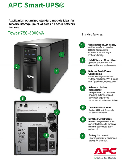 APC Smart-UPS 750VA LCD 230V with SmartConnect